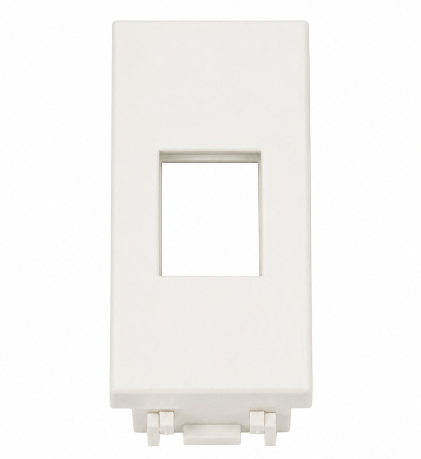 Adattatore Frutti RJ45 per Placca Compatibile con BTicino Luna Bianco